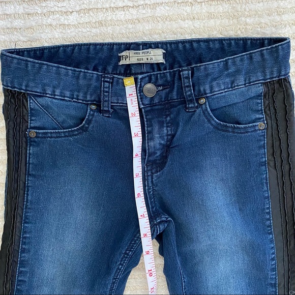 Free People tuxedo stripe jeggings - Picture 10 of 14